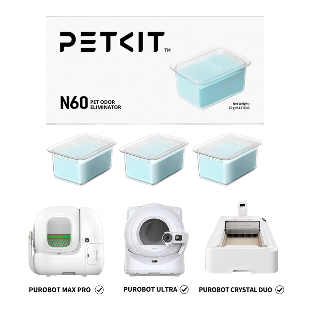 PETKIT Haustier-Geruchsentferner N60 | 3 Stück